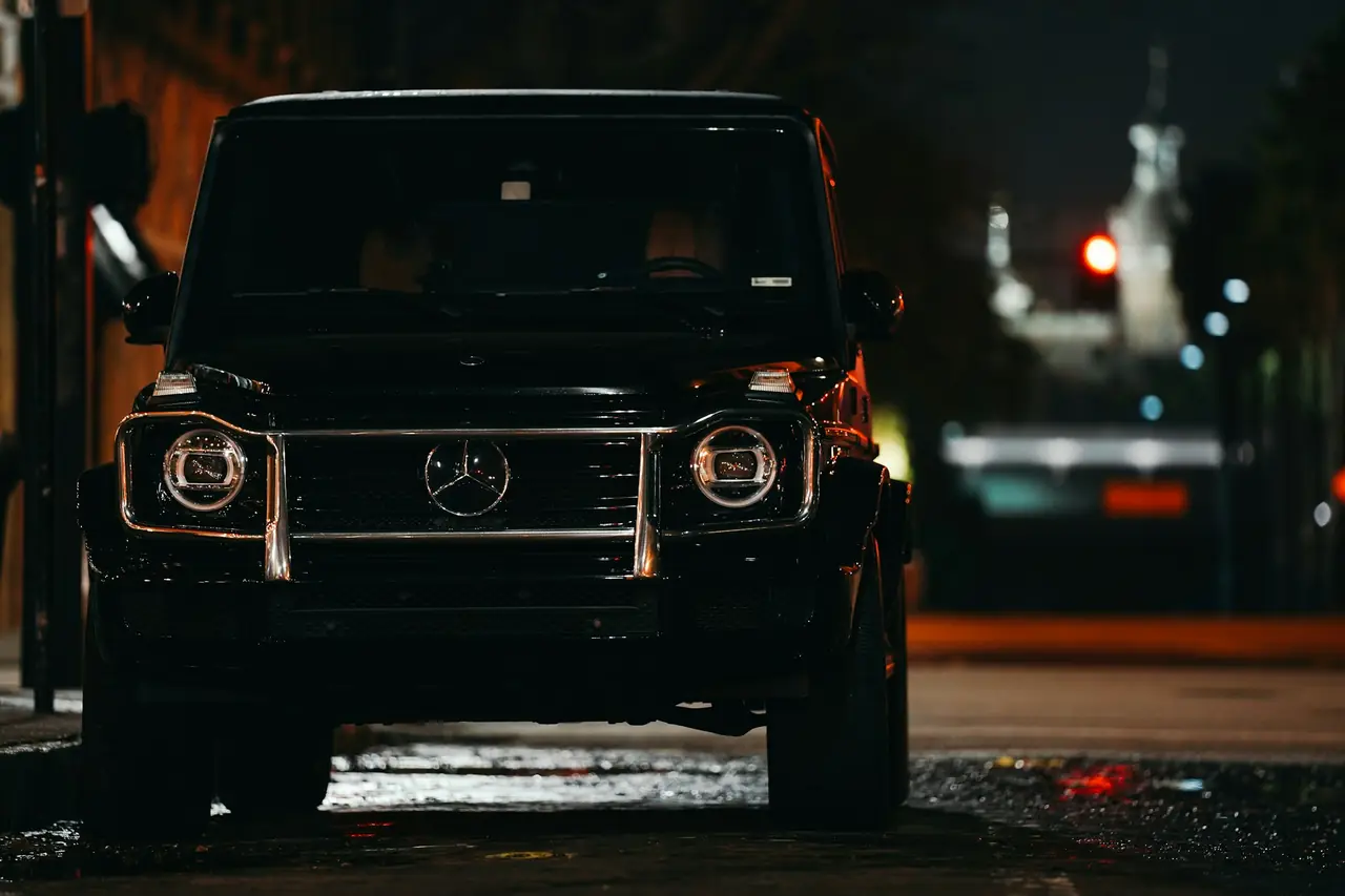 Blacked Out AMG G-Wagon